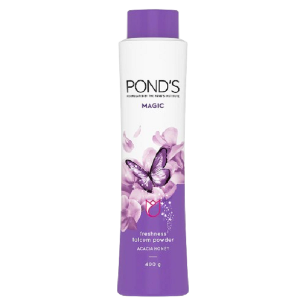 POND'S Magic Freshness Talcum Powder With Fragrance of Acacia Honey, (400 gm)