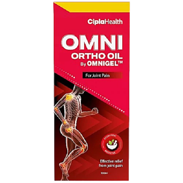 Cipla Omni Ortho Oil For Joint Pain (100ml+20ml extra)