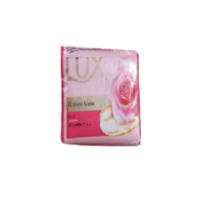 Lux Radiant Glow Rose Soap Vitamin C+E 75g Unique