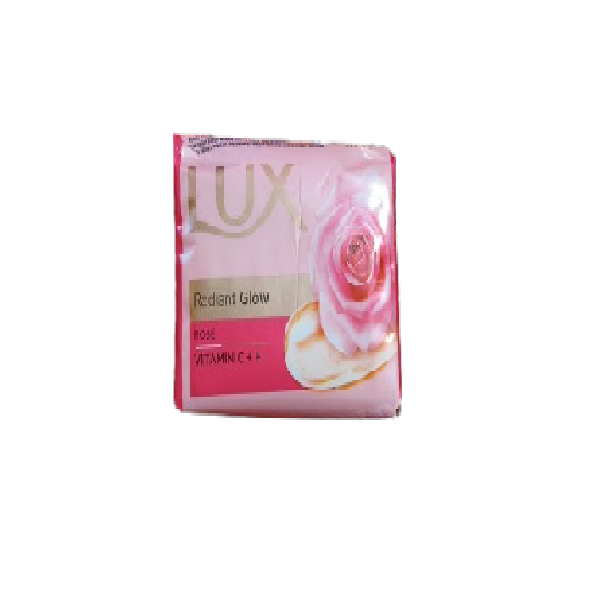 Lux Radiant Glow Rose Soap Vitamin C+E 75g Unique