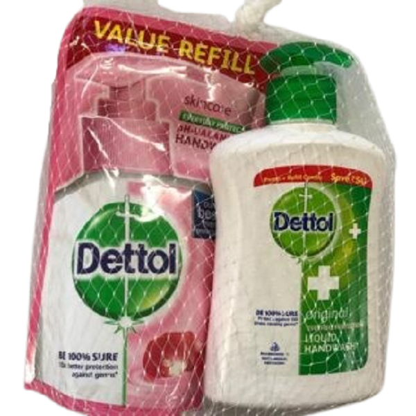 Dettol Handwash 200ml( Free Refill+175ml )