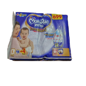 Mamy Poko Baby Diaper Size: S 46+4 Pants 4-8 KG 12 Hours