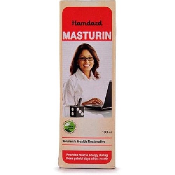 Hamdard Masturin Syrup (20ml) (20ml) womens health restorative