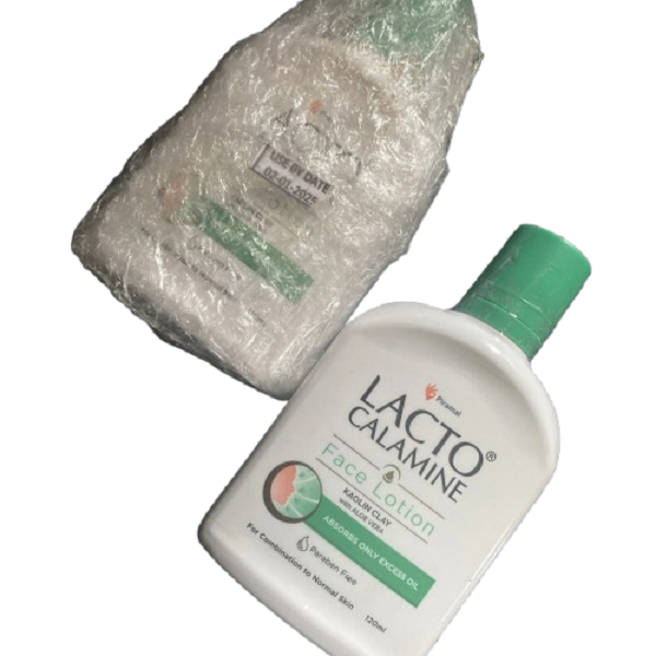 LACTO CALAMINE FACE LOTION 2 X 60ml . Free Post