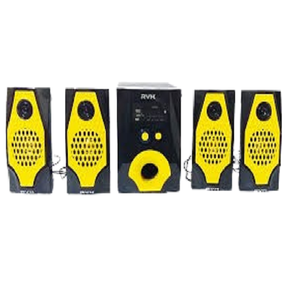 RVK 4.1 Bluetooth Home Theatre System with FM/AUX/USB Support 15000W Powerfol Sound